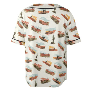 Wild West John Wayne Unisex Baseball Jersey