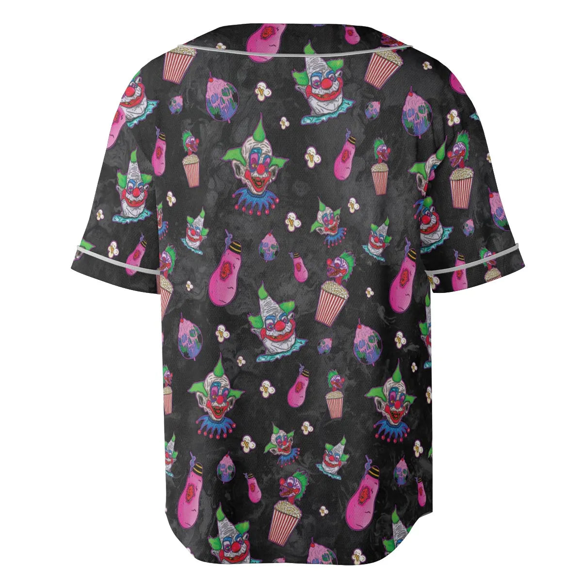 Space Horror Movie Killer Klowns Outer Unisex Baseball Jersey