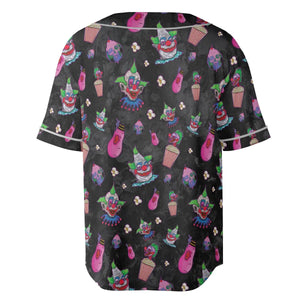 Space Horror Movie Killer Klowns Outer Unisex Baseball Jersey