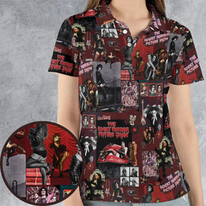 Frank-N-Furter The Rocky Horror Picture Show AOP Men/Women Polo Shirt