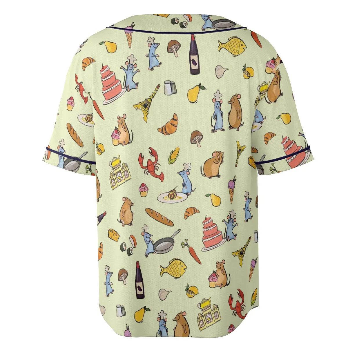 Chef Life Ratatouille Unisex Baseball Jersey
