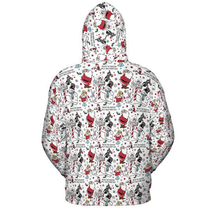 All-over Print Hoodie - PNXQBYGK -  - 4