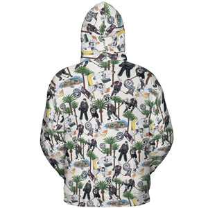 Hockey Mighty Ducks Players All-over Print Hoodie