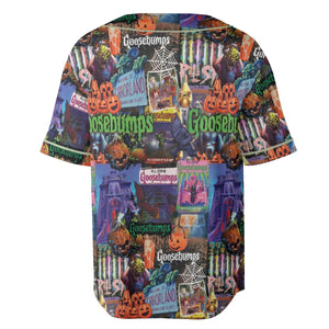 Goosebumps Pattern Unisex Baseball Jersey