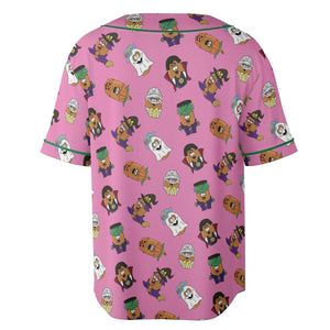 Halloween McNugget Buddies Unisex Baseball Jersey