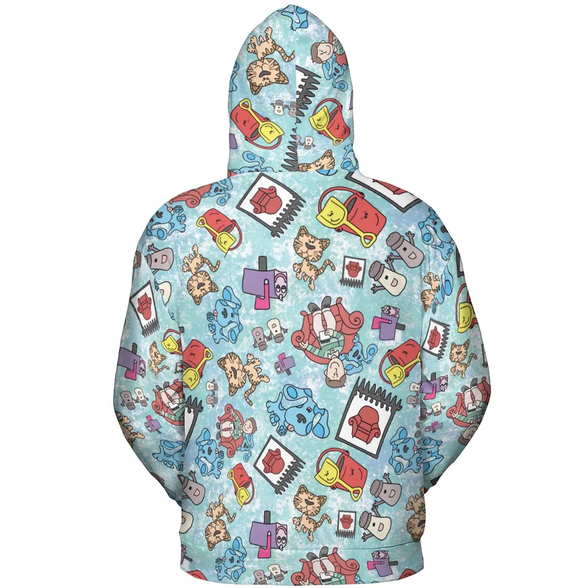 Blue's Clues Friend Party All-over Print Hoodie