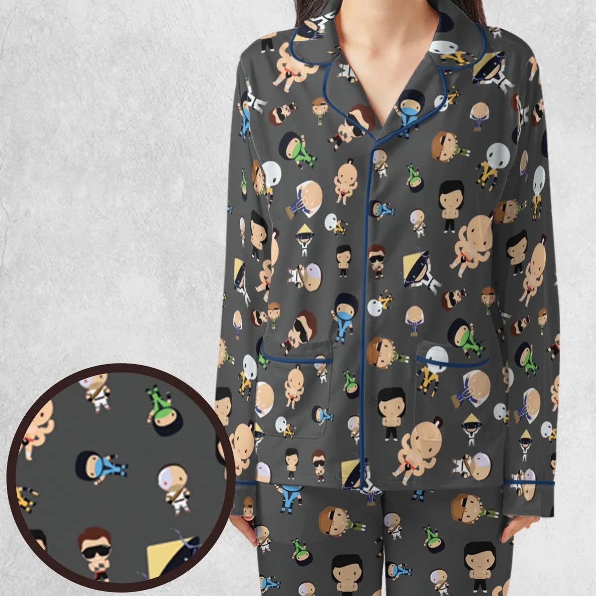 Finish Him Mortal Kombat Pajamas Set