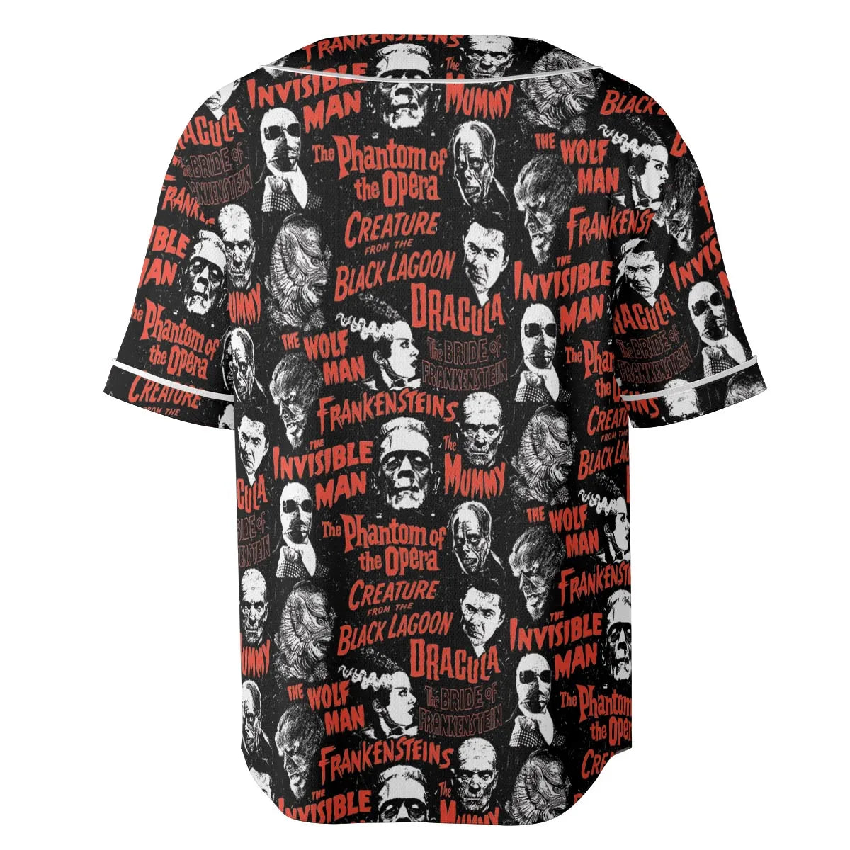 Monster Tiles Unisex Baseball Jersey