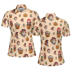 McDonaldland Halloween AOP Men/Women Polo Shirt