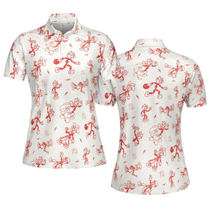 Vintage Style Nostalgic Reddy Kilowatt AOP Men/Women Polo Shirt