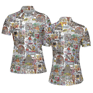 Back To Style Back To The Future AOP Men/Women Polo Shirt