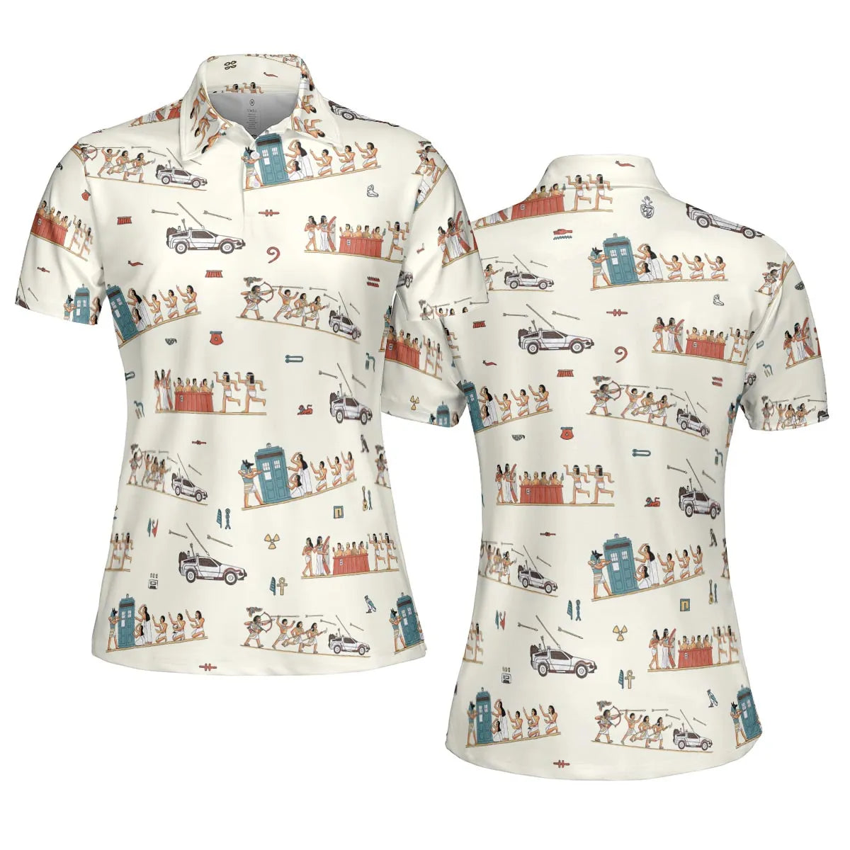 Lost In Egypt AOP Men/Women Polo Shirt