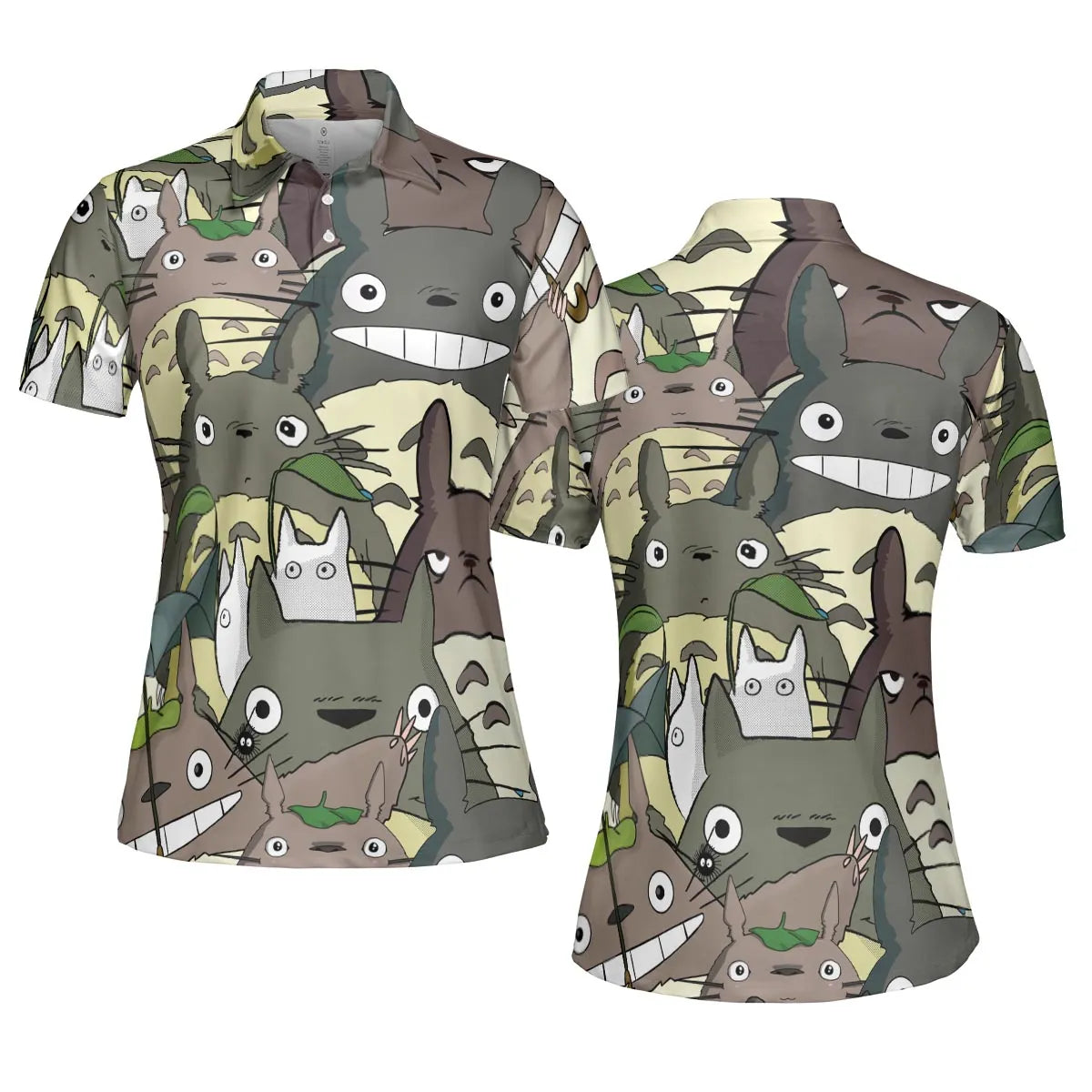 My Neighbor Totoro AOP Men/Women Polo Shirt