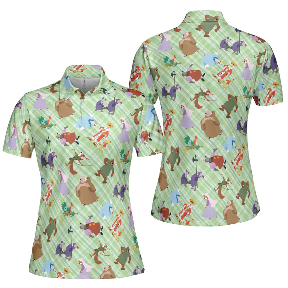 AOP Men/Women Polo Shirt - YDY5HF9E -  - 5
