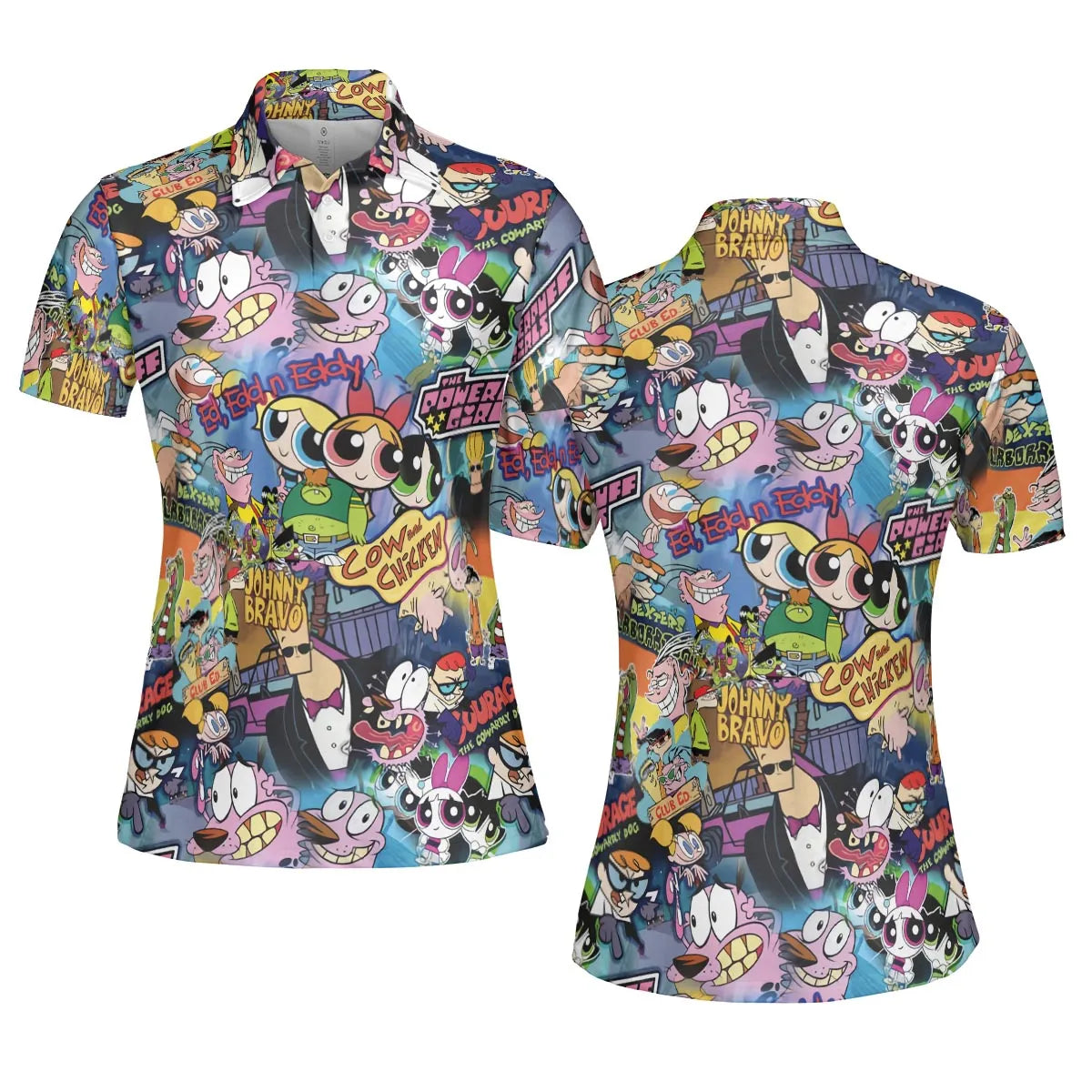 Cartoon Craze AOP Men/Women Polo Shirt
