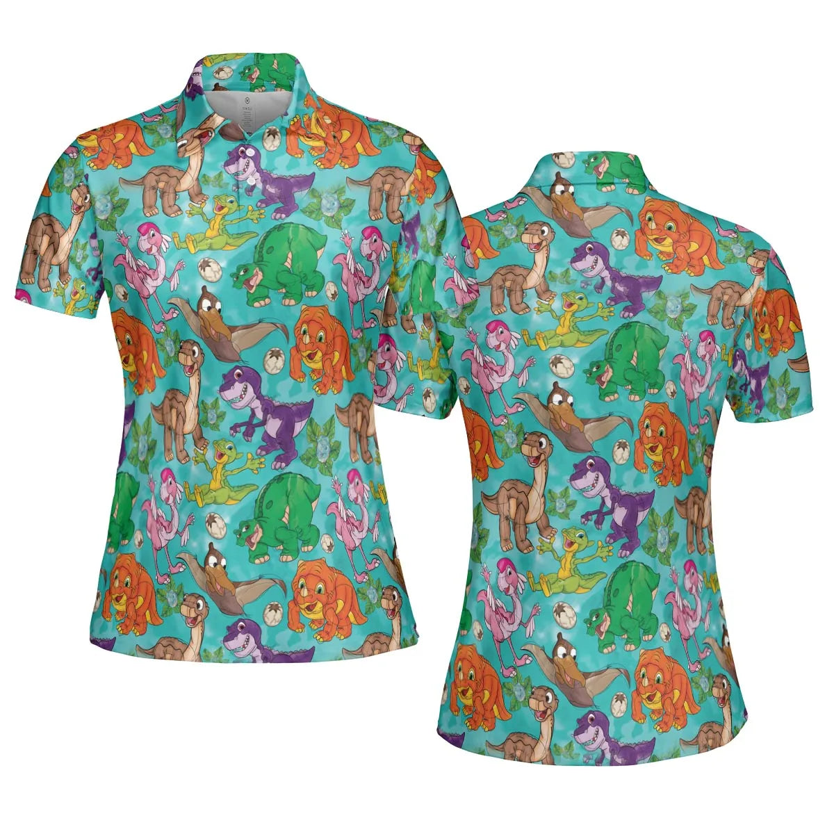 Squad Goals The Land Before Time AOP Men/Women Polo Shirt