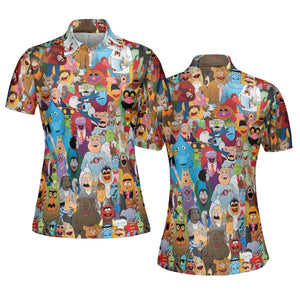 The Great Muppet Jubilee The Muppet AOP Men/Women Polo Shirt