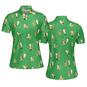 Kirk-Fu With Gorn Star Trek AOP Men/Women Polo Shirt