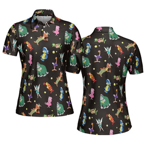 Willy's Vintage Charracters AOP Men/Women Polo Shirt
