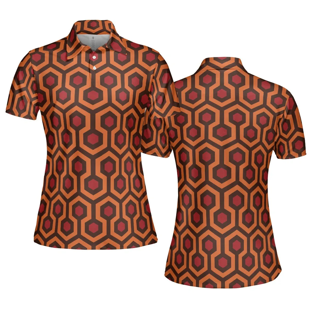 The Overlook Pattern The Shining AOP Men/Women Polo Shirt