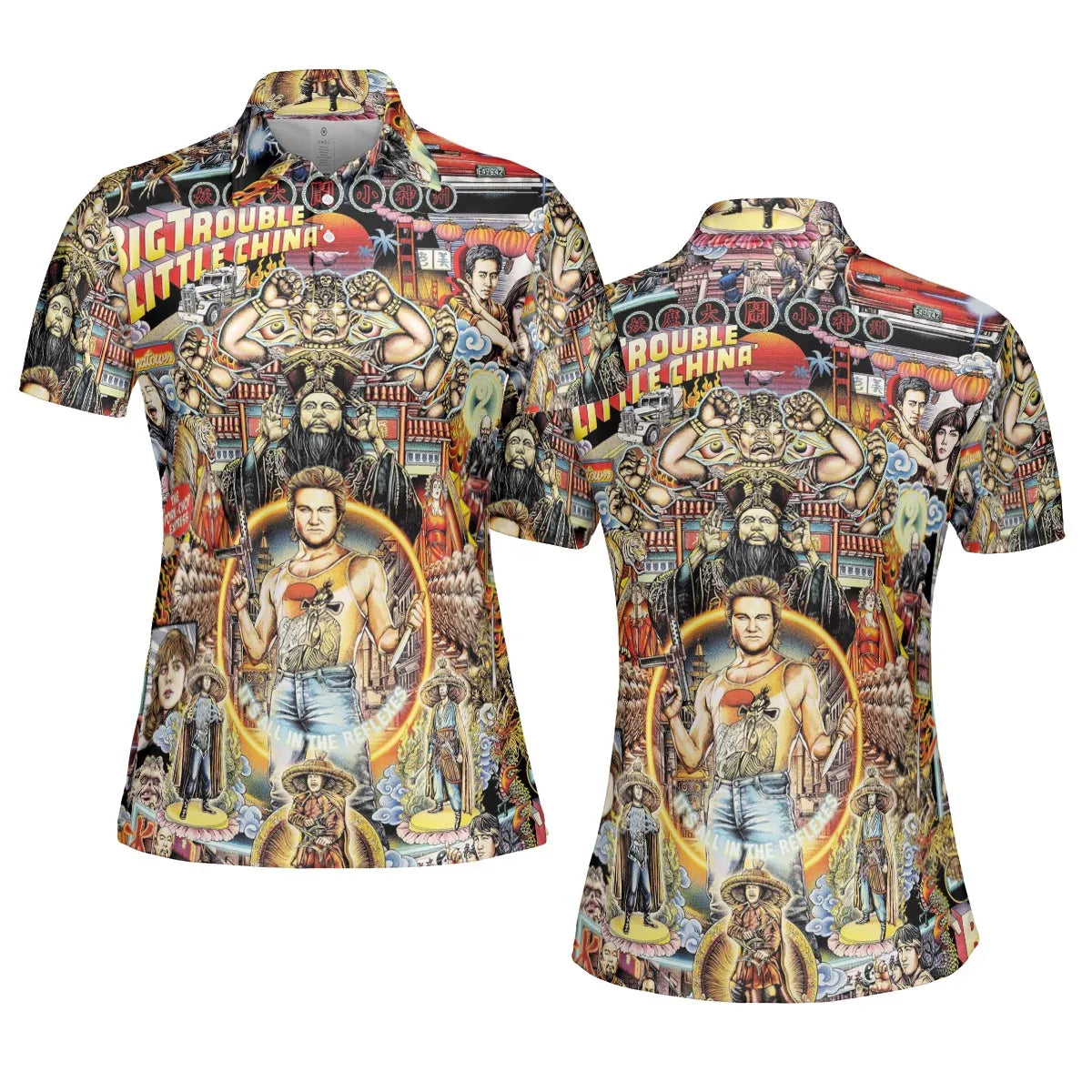 Big Trouble in Little China AOP Men/Women Polo Shirt