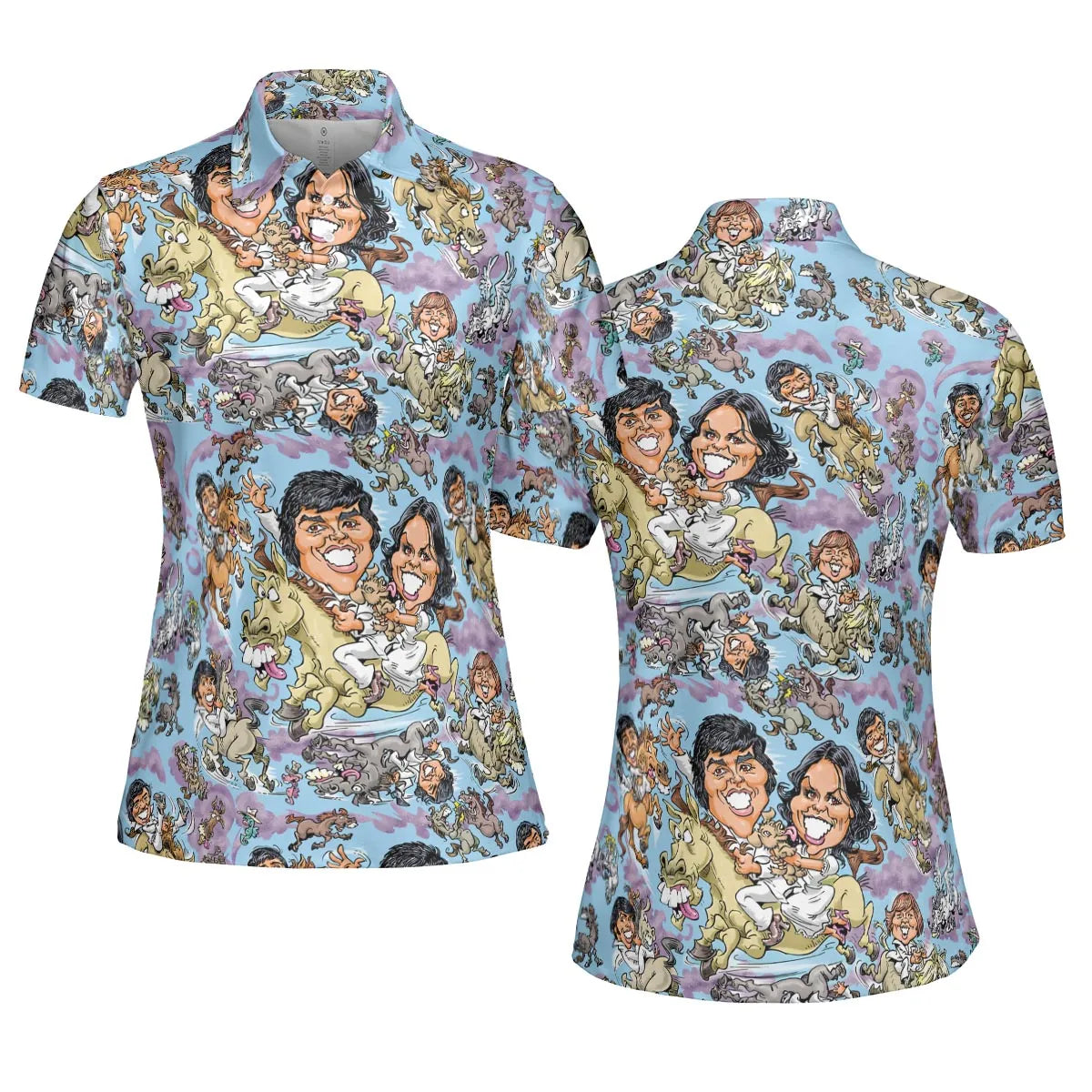 We Want the Osmonds AOP Men/Women Polo Shirt