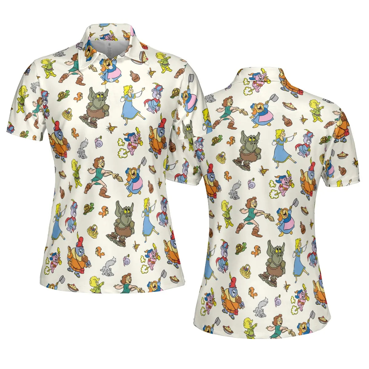 Gummi Bears Characters AOP Men/Women Polo Shirt