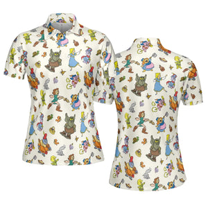 Gummi Bears Characters AOP Men/Women Polo Shirt