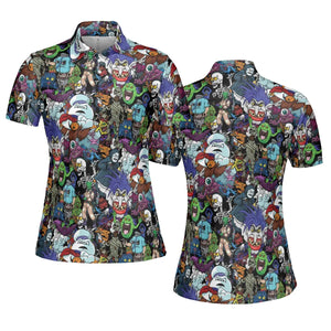 I Ain't Afraid Of No Ghosts AOP Men/Women Polo Shirt