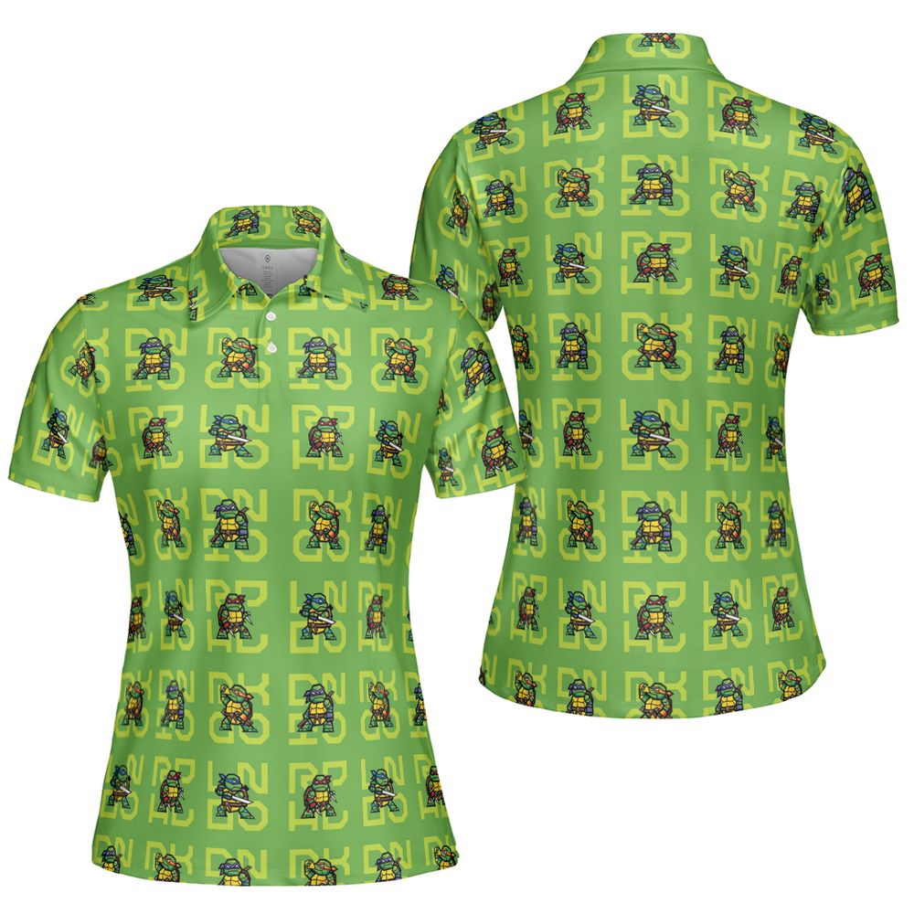AOP Men/Women Polo Shirt -  - 5