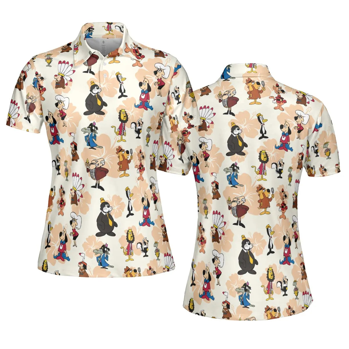Nostalgia Underdog Characters AOP Men/Women Polo Shirt