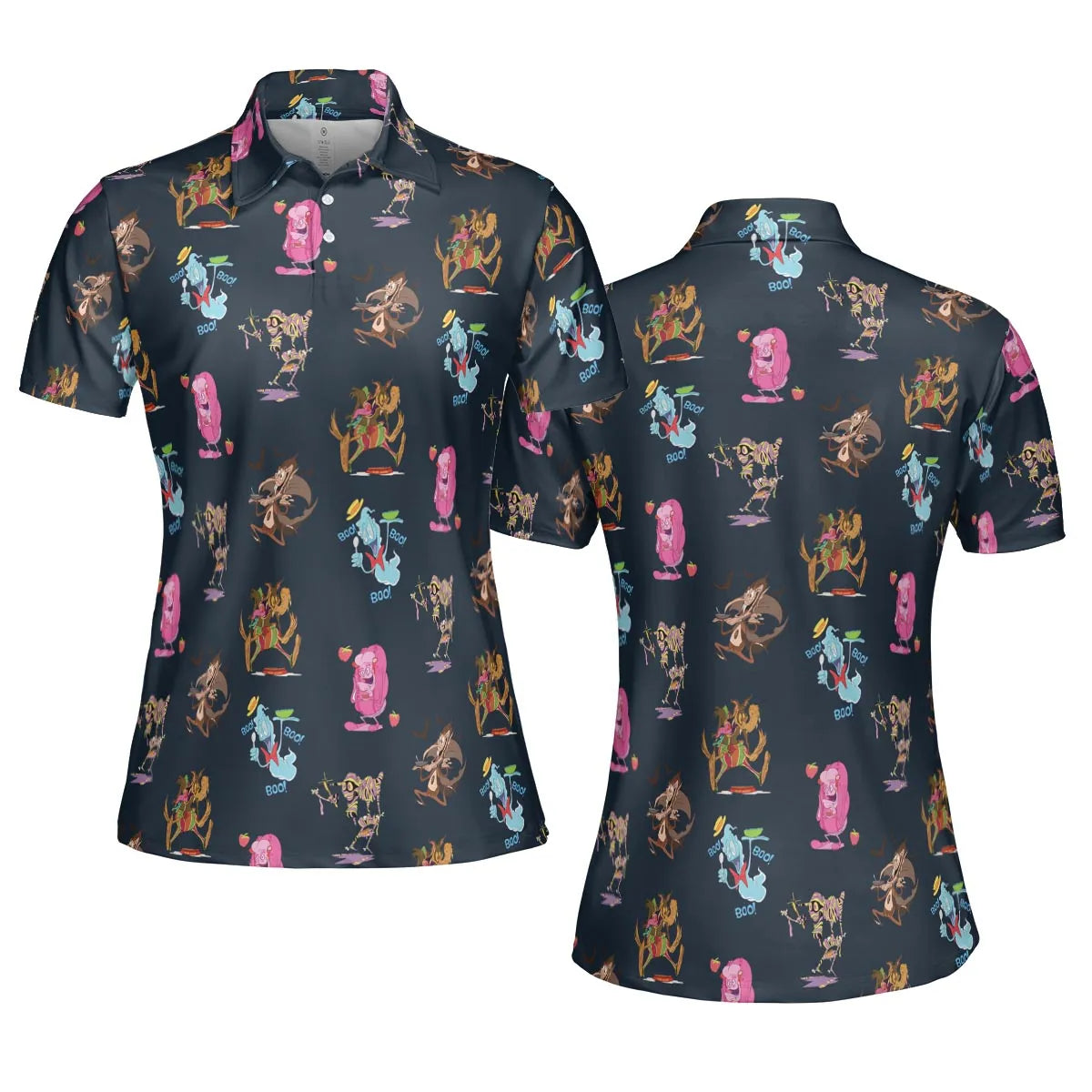 Funny Cereal Monsters Universal Monsters AOP Men/Women Polo Shirt
