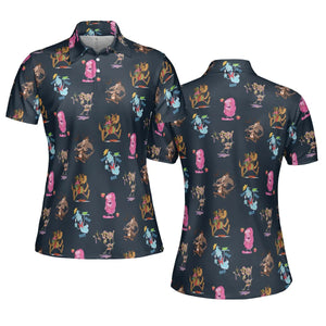 Funny Cereal Monsters Universal Monsters AOP Men/Women Polo Shirt