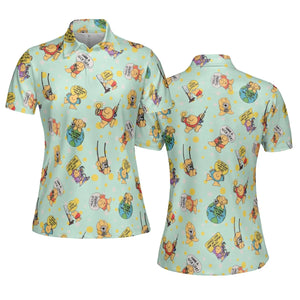 Hullo There Ziggy AOP Men/Women Polo Shirt
