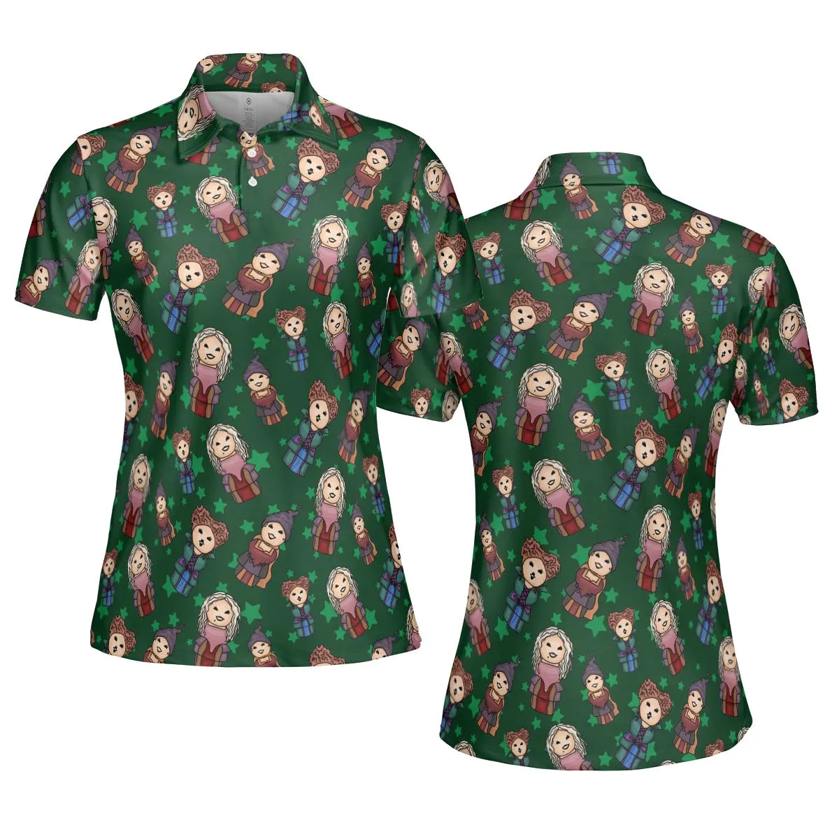 Hocus Pocus Little Witches AOP Men/Women Polo Shirt