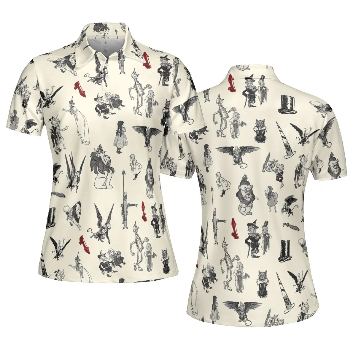 Wizard of Oz Vintage Adapt AOP Men/Women Polo Shirt