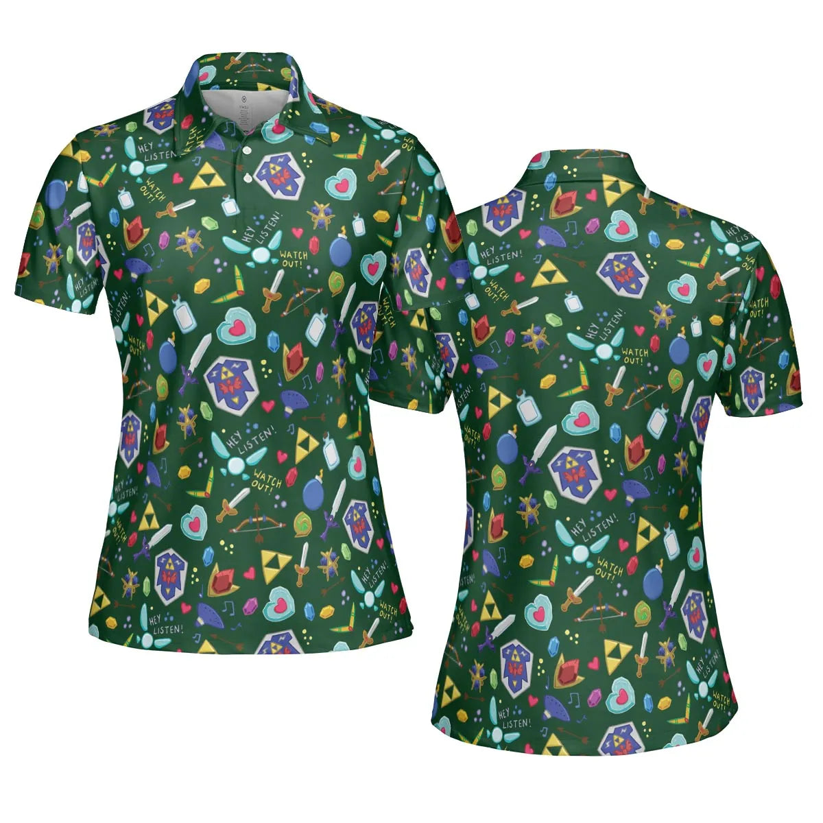 The Legend Of Zelda AOP Men/Women Polo Shirt