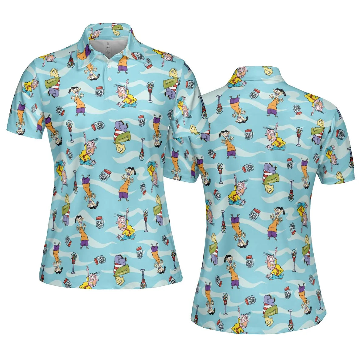 Quick Tips Regarding Ed, Edd, n Eddy Pattern AOP Men/Women Polo Shirt