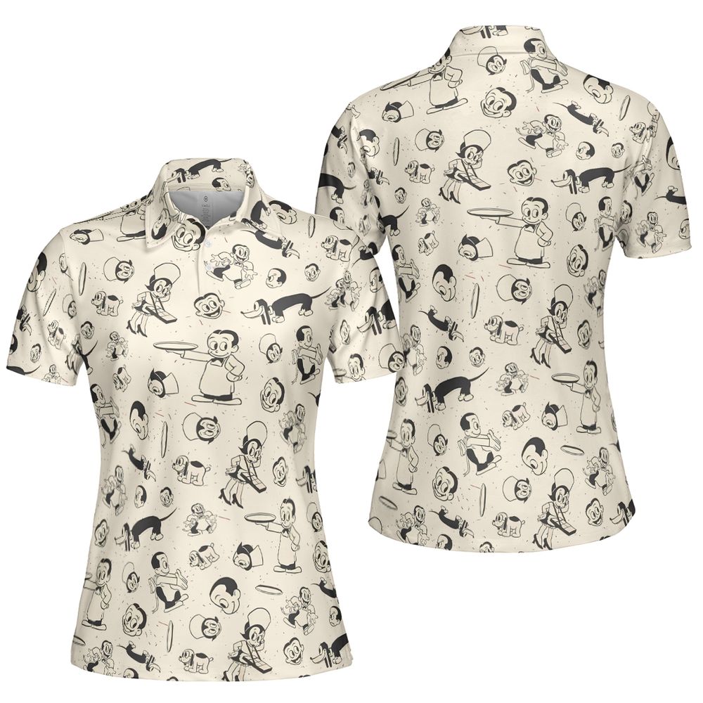 AOP Men/Women Polo Shirt - 9USPJG5L -  - 5