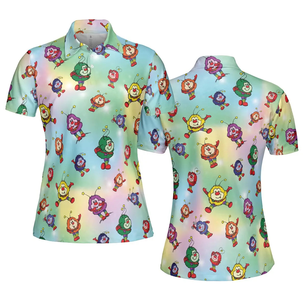 Rainbow Brite Sprites AOP Men/Women Polo Shirt