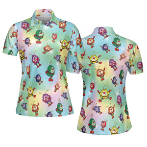 Rainbow Brite Sprites AOP Men/Women Polo Shirt