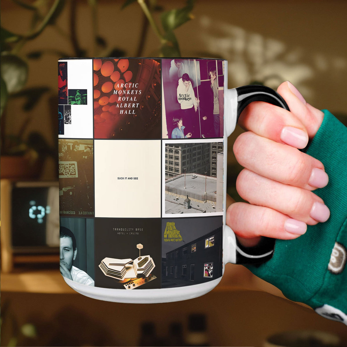 Arctic Monkeys Accent Mug Classic Album Cover Collage Gift
