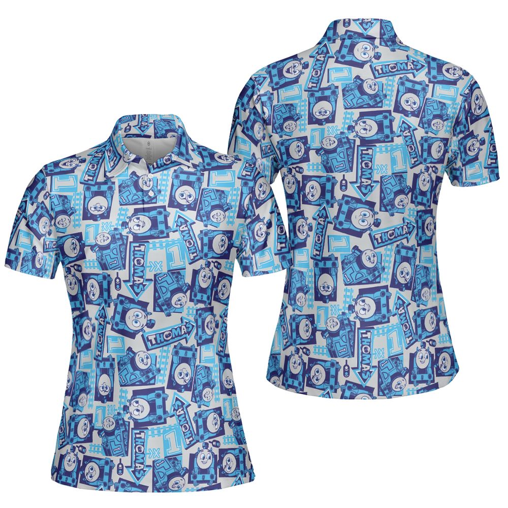 AOP Men/Women Polo Shirt - VQDBKSXP -  - 5
