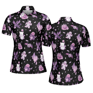 Halloween Final Fantasy Cuties AOP Men/Women Polo Shirt