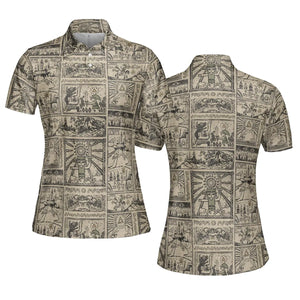 Zelda Story Of The Hero Time Legend AOP Men/Women Polo Shirt