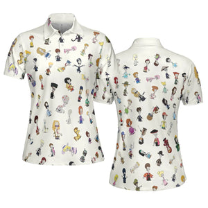 Roger persona Pop culture American Dad AOP Men/Women Polo Shirt