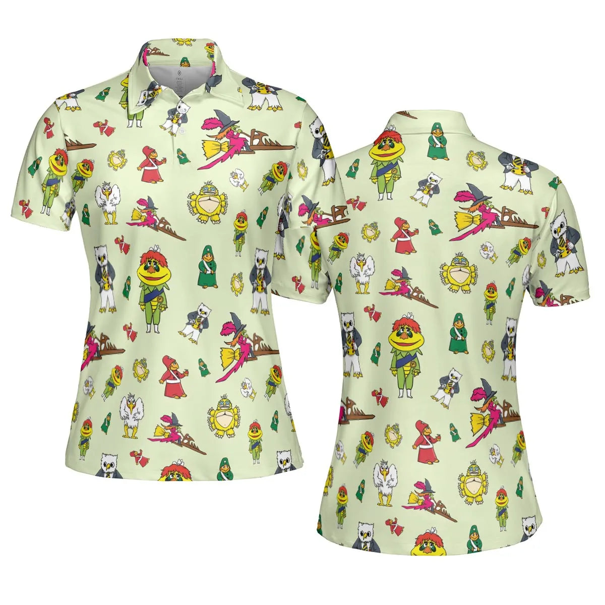 H.R. Pufnstuf Characters Sid and Marty AOP Men/Women Polo Shirt