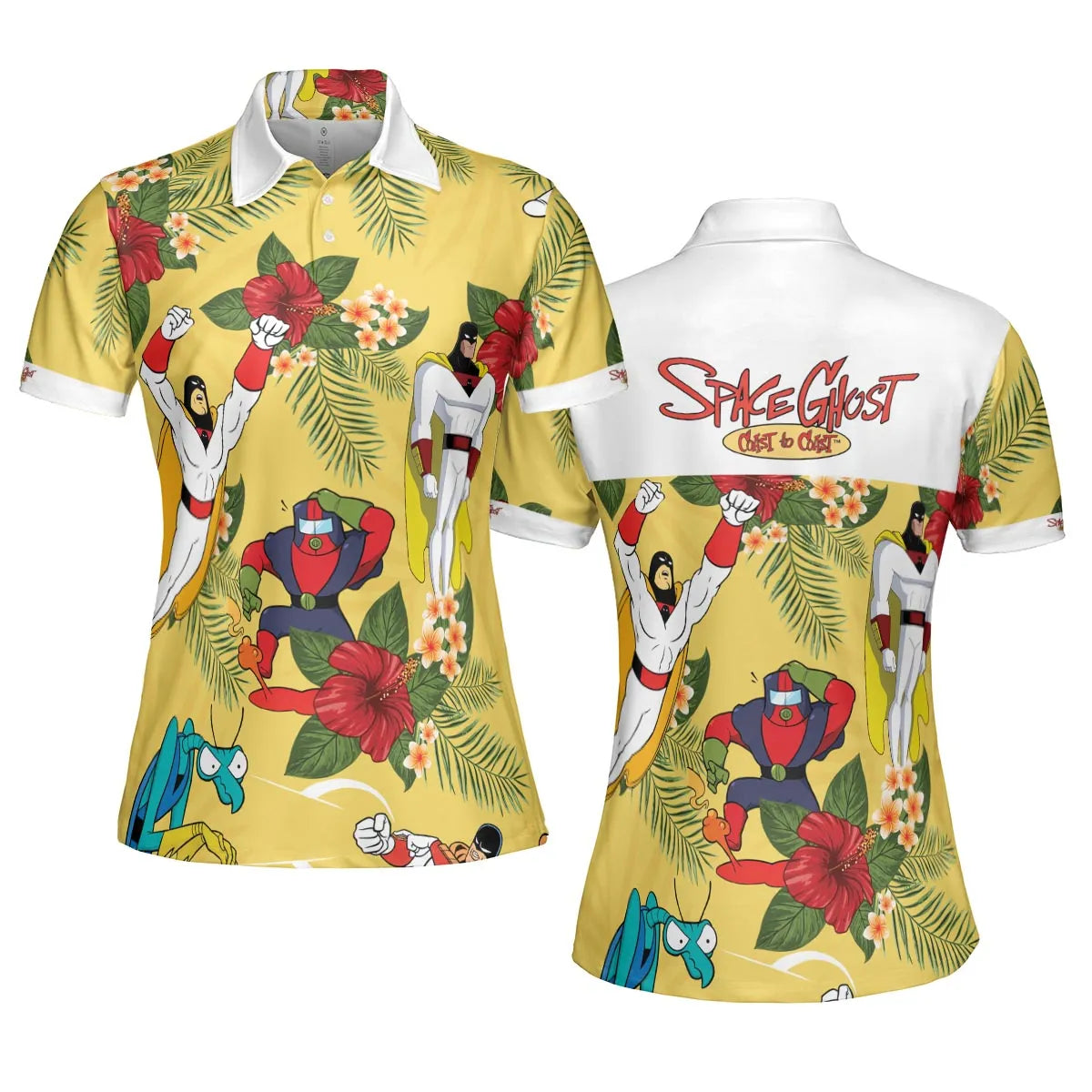Space Ghost Coast to Coast Characters AOP Men/Women Polo Shirt