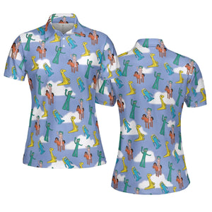 Gumby Characters AOP Men/Women Polo Shirt
