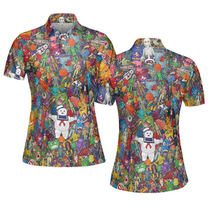 Ghostbusters Toybox AOP Men/Women Polo Shirt